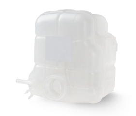 Coolant reservoir isolated on transparent background