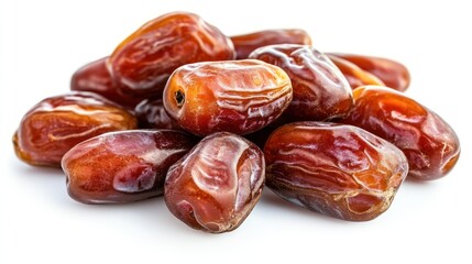 Obraz premium A Pile of Sweet Medjool Dates