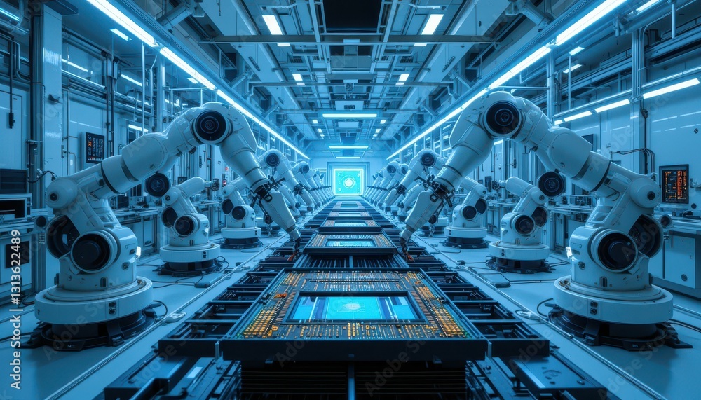 Aufkleber advanced robotics technology in modern manufacturing environment