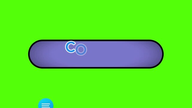 Comment Button - 4K Animation Background Green Screen Video Looping for Ads or Creative