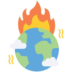 Global Warming Illustration