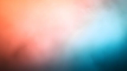 12. A smooth gradient from pastel tangerine to misty blue, creating a visually soothing background