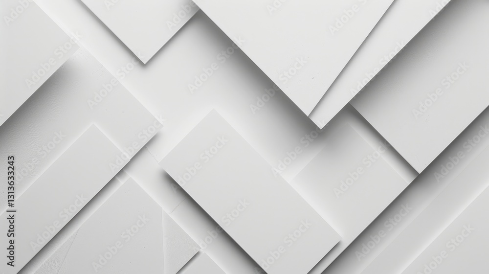 Poster minimalist white diagonal lines on a light grey background. abstract geometric design. background im