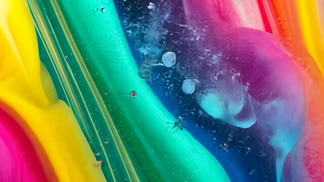 Regenbogenfarbene Textur