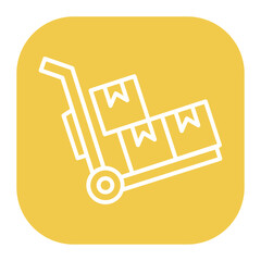 Hand Trolley Icon