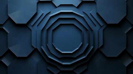 Abstract Octagon Pattern