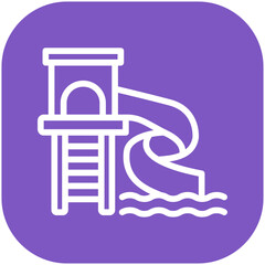 Water Slide Icon