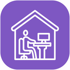 Work From Home Icon