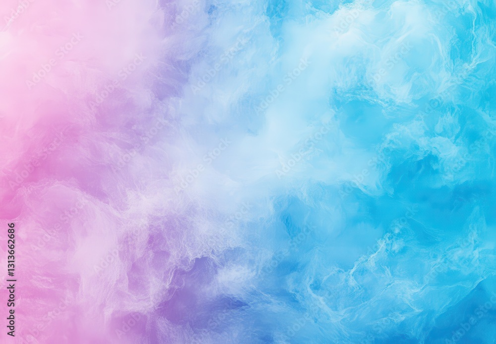 Poster soft abstract background with gradient shades of pink and blue blending together creating a dreamy a