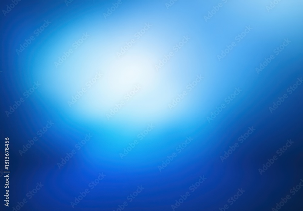 Poster soft blue gradient background creating a calm and serene atmosphere with subtle light and depth idea