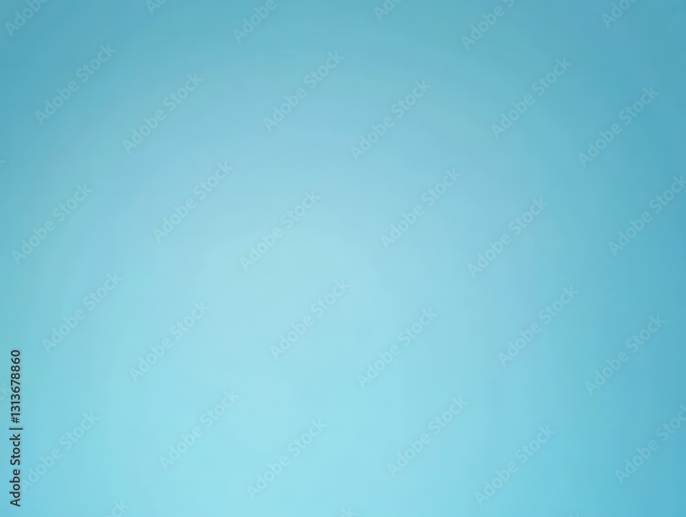 Poster soft blue gradient background ideal for creating calm, relaxing atmosphere in design projects, websi