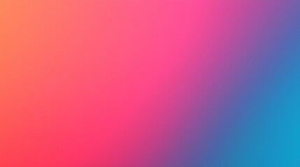 Vibrant Gradient Background with Warm and Cool Color Blend