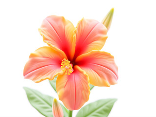 Obraz premium Colorful flower graphic poster PPT background, abstract flower computer wallpaper background