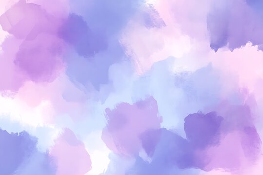 Watercolor texture background with dreamy lavender and periwinkle tones