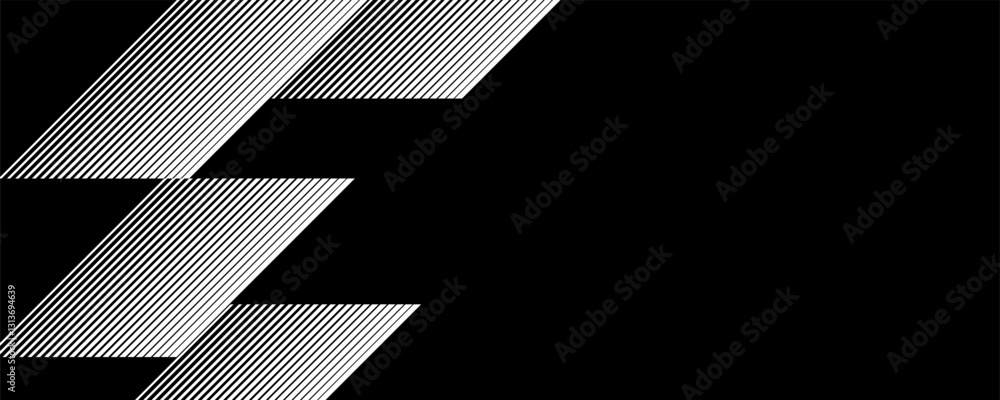 Poster smooth transition from black to white. black and white design element. abstract northern lights. str