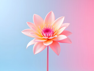 Obraz premium Colorful flower graphic poster PPT background, abstract flower computer wallpaper background
