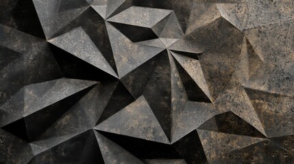 Fototapeta premium abstract dark geometric texture background