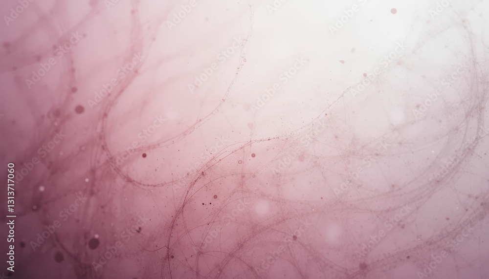 Poster abstract pink background with flowing lines and subtle texture