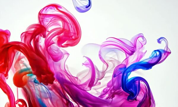 abstract colorful background with swirls