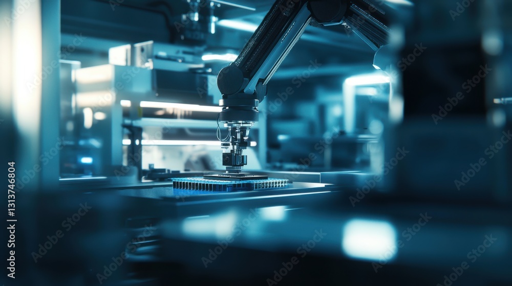 Poster advanced robotic automation in hightech manufacturing