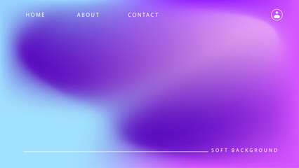 Obraz premium Soft pastel gradient abstract colorful background. Blurred texture background, purple, blue and pink gradient colors