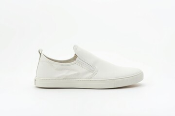 Stylish white slip-on shoes for casual wear