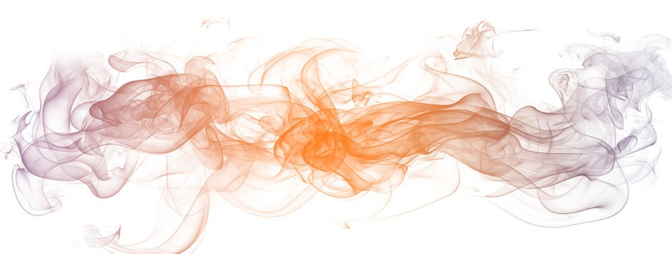 Intense Thunderstorm Smoke Effect with Dark and Stormy Vapor Trails