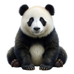 Obraz premium giant panda 18 months old sitting