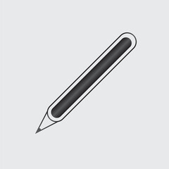 Elegant pen vector illustration with a minimalist design, ideal for creative projects, branding and stationery. For education, writing and professional use