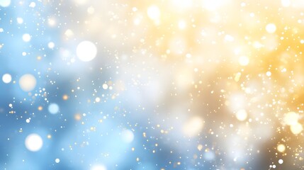 Obraz premium sparkling blue and gold festive background