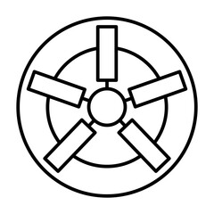 Obraz premium air line icon