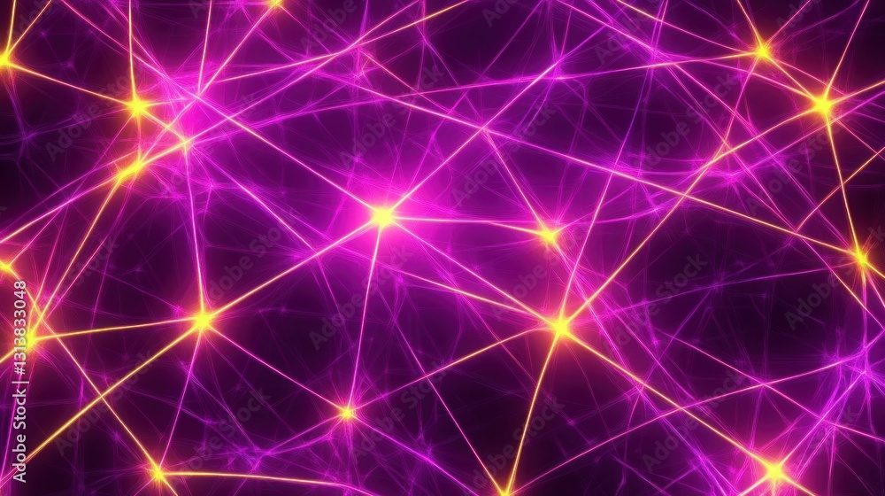 Poster glowing lines connecting bright stars are visible in the image