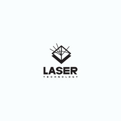 
An illustration consisting of a schematic image of a prism through which light passes. Optics and laser technology