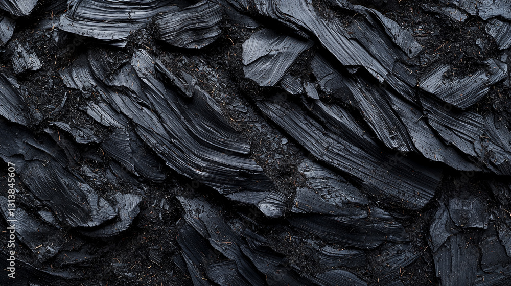 Poster dark abstract black texture background pattern design image art rock coal stone rough style shade