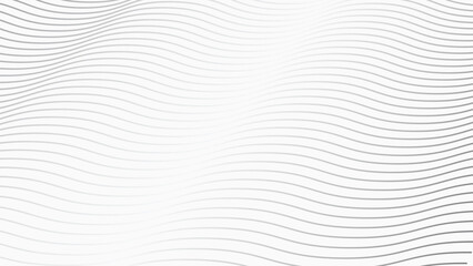 Smooth wavy gradient line pattern background