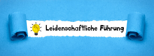 Leidenschaftliche Führung