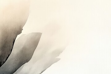 Abstract Soft Ink Wash on Light Background