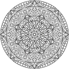 Simple Line Drawings, Line Drawings for Painting Practice, Mandala Paintings, Line Drawings for Making Coloring Books, Printings, Covers, Patterns on Product Surfaces.