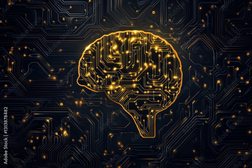 Aufkleber this captivating image illustrates the essence of innovation in artificial intelligence, showcasing 