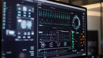 Fototapeta premium Artificial Intelligence in Medical Diagnostics