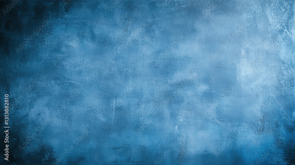 Poster textured blue background with subtle patterns and depth