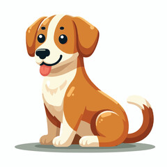 pet, happy, animal, dog, cute, puppy, domestic, adorable, portrait, canine, isolated, breed, looking, purebred, white, sitting, background, doggy, friendly, young, friendship, playful, mammal, pedigre
