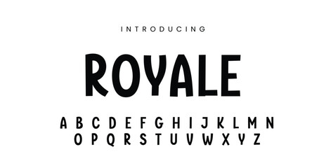 Royale - Cartoon Game Font