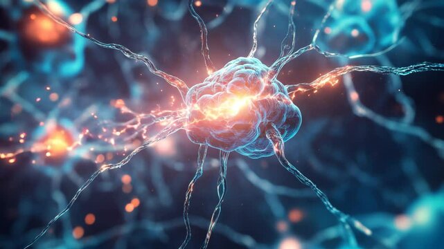 Neural activity exploring the electric signals of nerve cells in the human brain s anatomy

