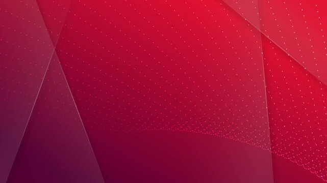 4k of red dots wave gradient animation background