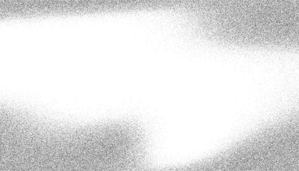 Gritty pattern, abstract gradient texture, grainy grunge overlay. Monochrome background with noise stipple, sand halftone, speckled art. Vector illustration.