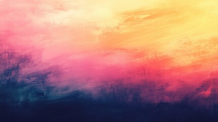 Fototapeta premium Abstract colorful painted gradient backdrop demonstrating blended shades of paint
