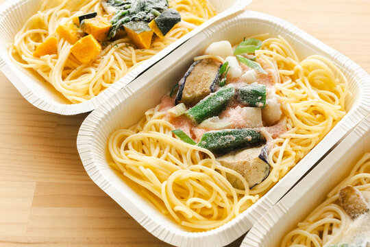 冷凍パスタ　冷凍食品