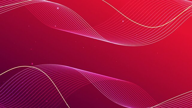 4k of grey gradient line wave animation background