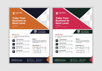 Creative business grow flyer design template with modern design, Learning and grow company business flyer template, digital marketing agency flyer, grow your business digital marketing new flyer.
